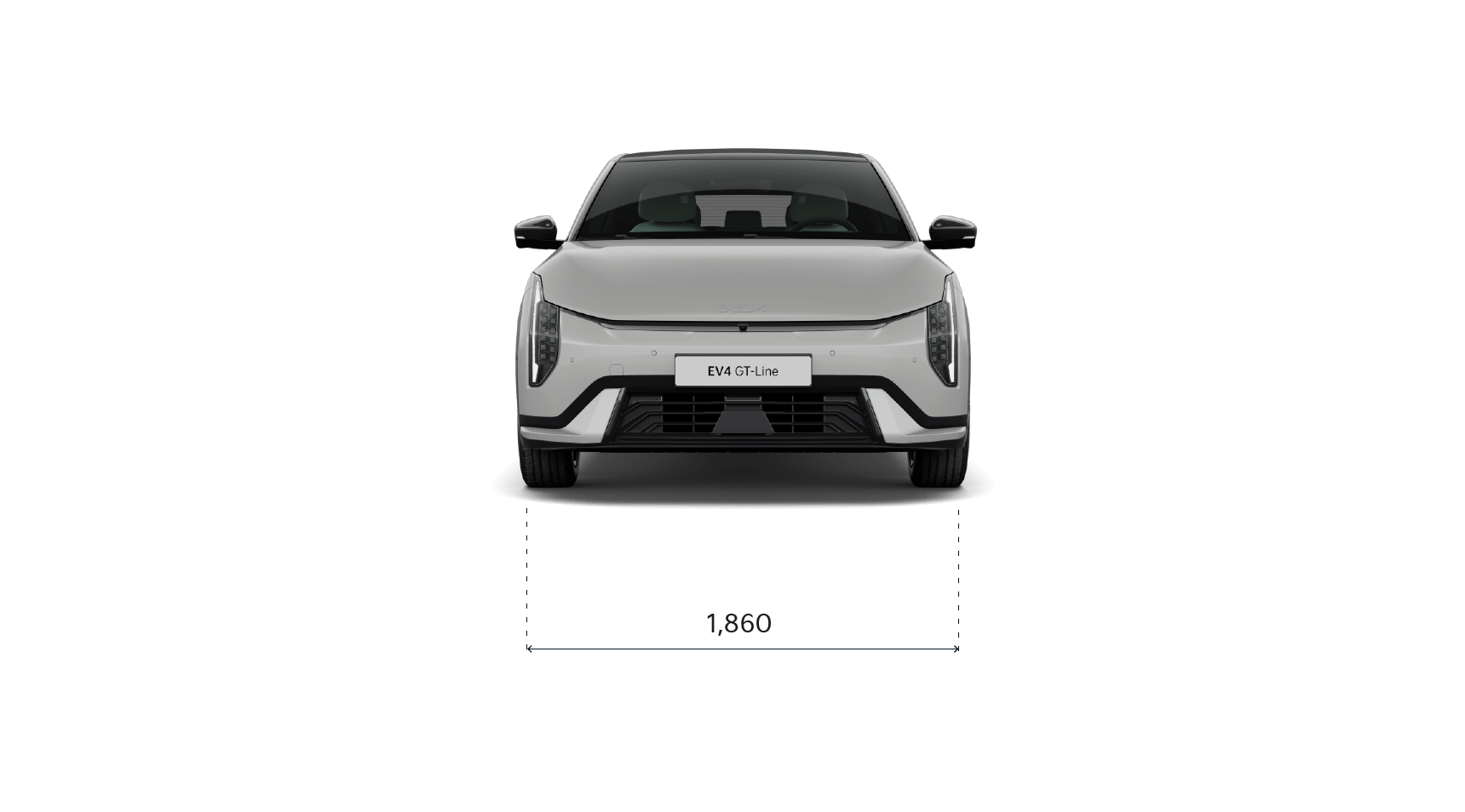 Kia EV4 GT-Line, Frontansicht
