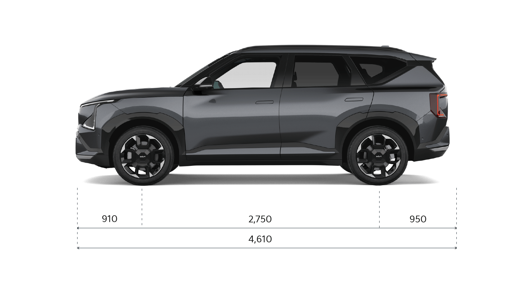 Kia EV4 Dimensions side view